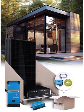 Kit autoconsommation 4 panneaux Victron avec stockage lithium