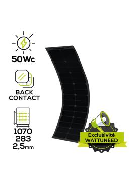 Panneau solaire 12V MX FLEX XTD PROTECT 50Wc Full Black