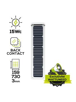 12V MX FLEX 15Wp Solarpanel