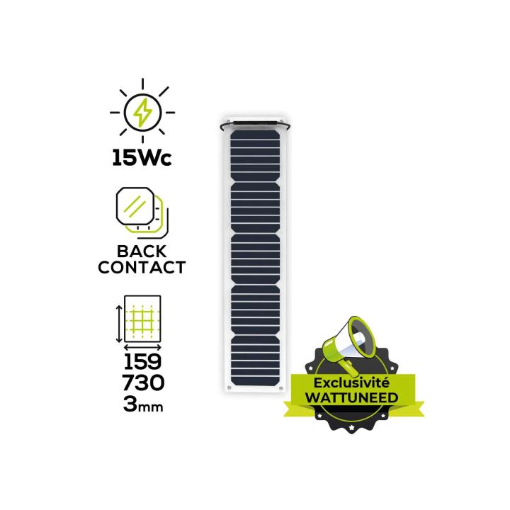 MX FLEX 12V zonnepaneel 15Wp