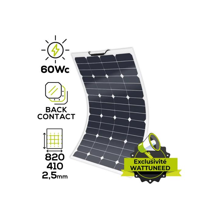 MX FLEX 60Wp 24V flexbile solar panel