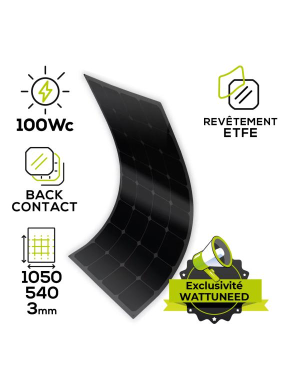 MX FLEX Protect Full Negro 12V panel solar 100Wp