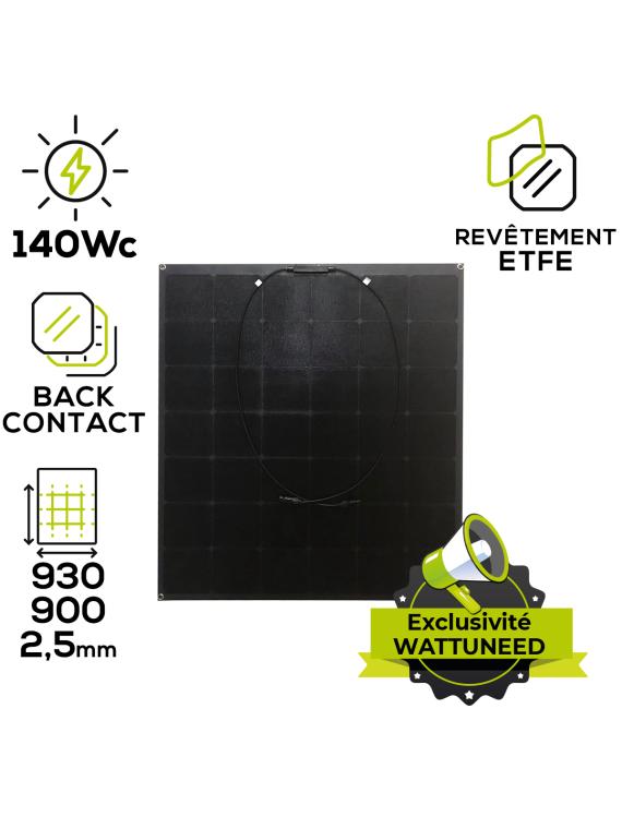 MX FLEX solar panel 140 Wp Full Black