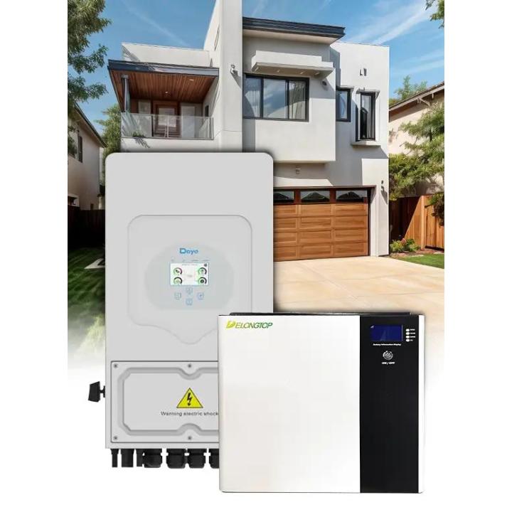 Pack onduleur monophasé Deye 6 kVA et batterie lithium Delong Top 5,12kWh