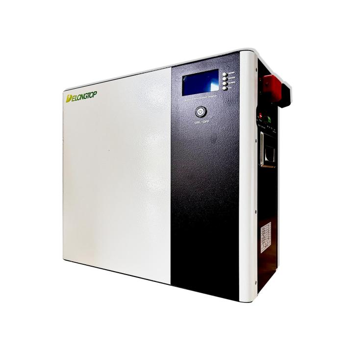 Einphasiger Wechselrichter Deye 6 kVA und Lithiumbatterie 5,12kWh Delong Pack