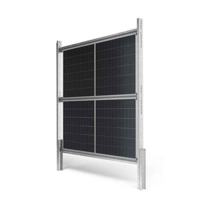 Valla solar HPX: instalación robusta y ecológica