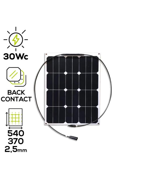 12V MX FLEX 35Wc flexible solar panel