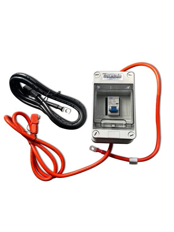 Coffret avec fusible automatique Pylontech 125A DC 250V