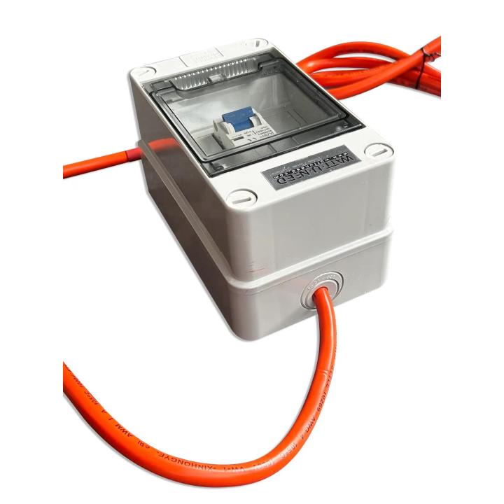 Caja con fusible automático Pylontech 125A DC 250V