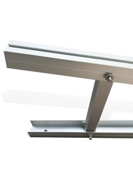 Pequeño soporte apaisado de aluminio no regulable