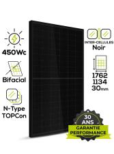 Leapton N-Type 450Wp TOPCon bifacial zonnepaneel geoptimaliseerd zonne-energievermogen