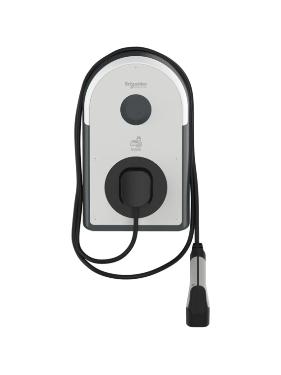 Punto de carga EVlink Pro AC 7,4 kW - Cable de tipo 2 conectado