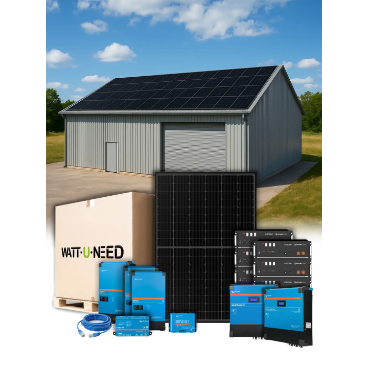 Kit 60 Zonnepanelen – 30 kVA / 48 kWh – Victron