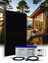 Kit 1 panel de autoconsumo 12V con almacenamiento