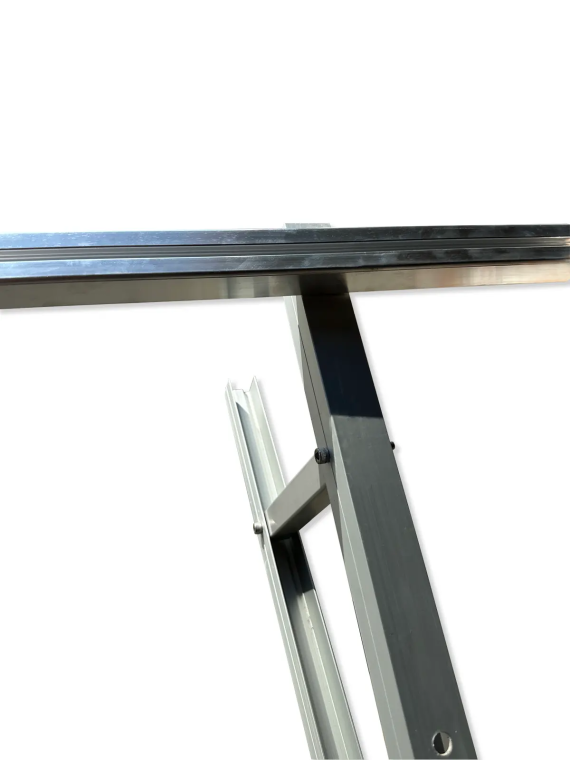 Aluminium ground mounting kit - 13° tilt - landscape