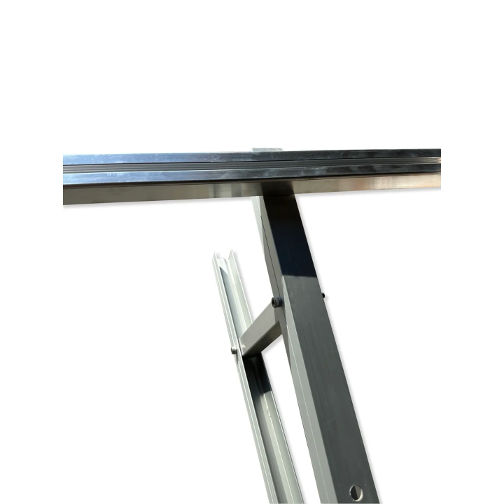 Kit de fixation au sol aluminium – inclinaison 13° – paysage