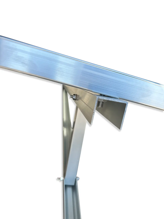 Aluminium ground mounting kit - 13° tilt - landscape