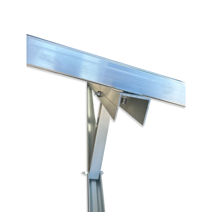 Kit de fixation au sol aluminium – inclinaison 13° – paysage