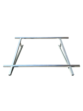 Aluminium ground mounting kit - 13° tilt - landscape