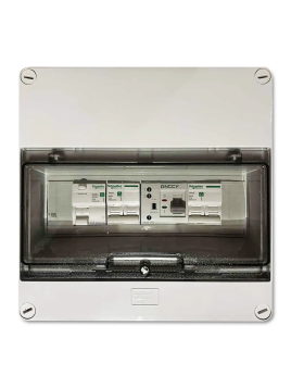 Inversor de 230 V y 25 A con toma de corriente | Alimentación segura y monofásica