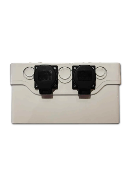 Inversor de 230 V y 25 A con toma de corriente | Alimentación segura y monofásica