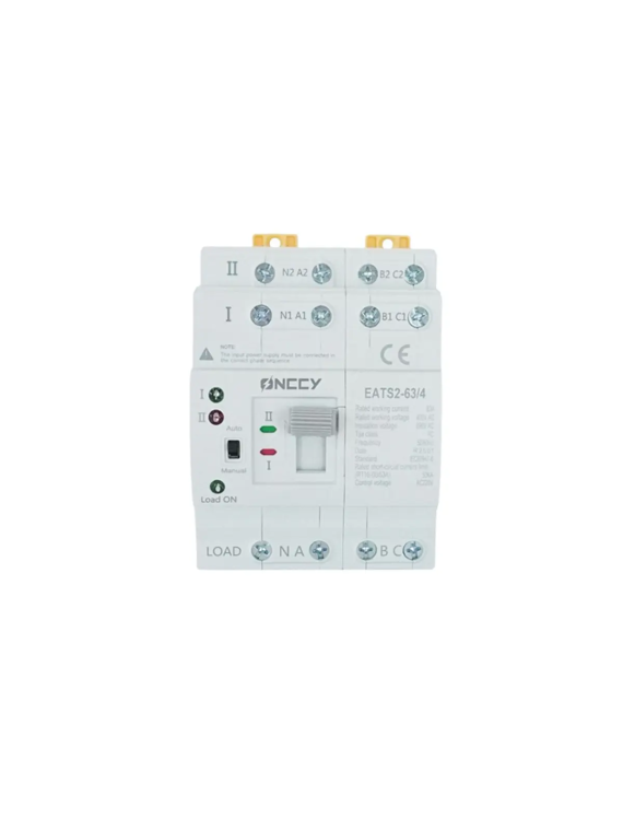 ONCCY EATS2 4P 63A Automatic Transfer Switch