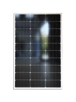 100-Wp-Inselsolaranlage mit Speicherbatterie – Komplettlösung