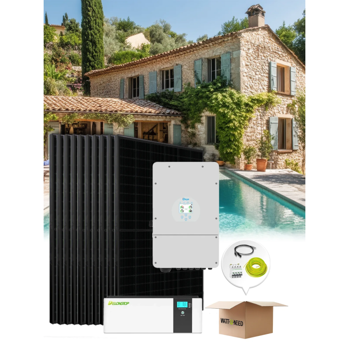 13.5 kWp Solar Kit Tri 10 kW + 15 kWh Battery