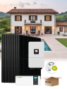 Kit Solaire 40 Panneaux 15 kVA Triphasé avec Batterie 15 kWh