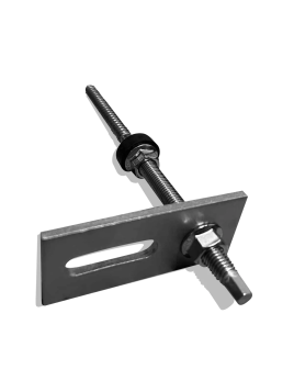 Bevestigingsschroef M10x300 voor plaatwerkdaken en staalprofielplaten – met geïntegreerde montageplaat