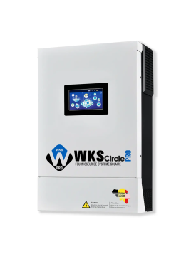 WKS Evo Circle PRO 6,5 kVA 48V: Hybrid-Wechselrichter mit reiner Sinuswelle, MPPT 120 A, WLAN und doppeltem Ausgang