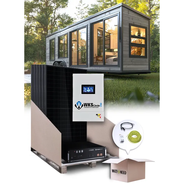 Photovoltaik-Anlage für Minihäuser