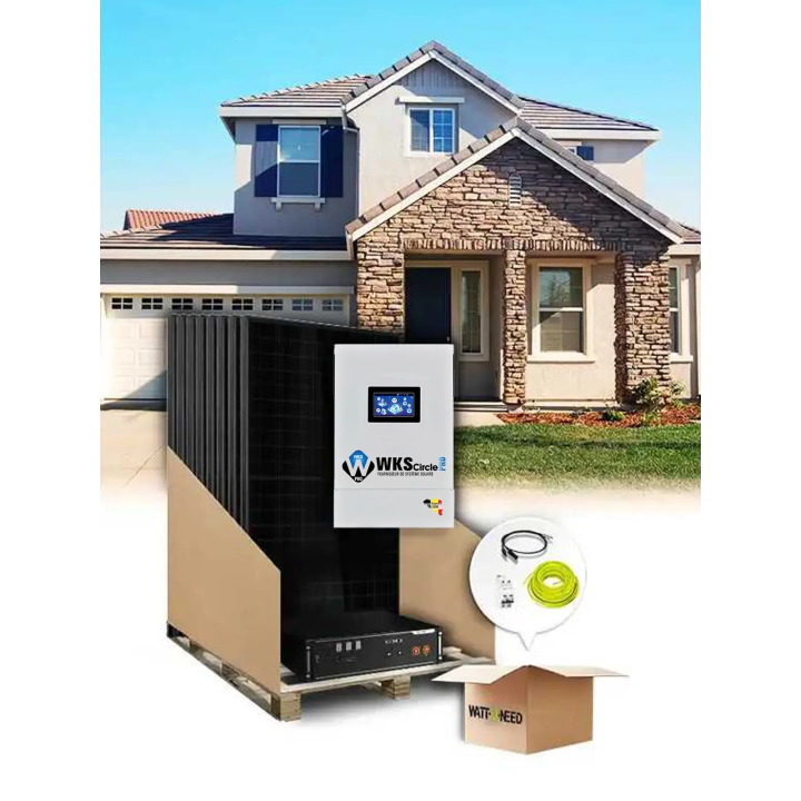 Kit autoconsommation 9 panneaux 6,5kVA avec batterie lithium