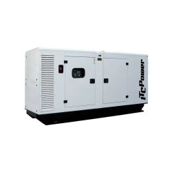 Dieselgenerator 34 kVA, 1500 tpm, vol vermogen, 230 V/400 V, geluidsgedempt, ITC Power DG34KSE