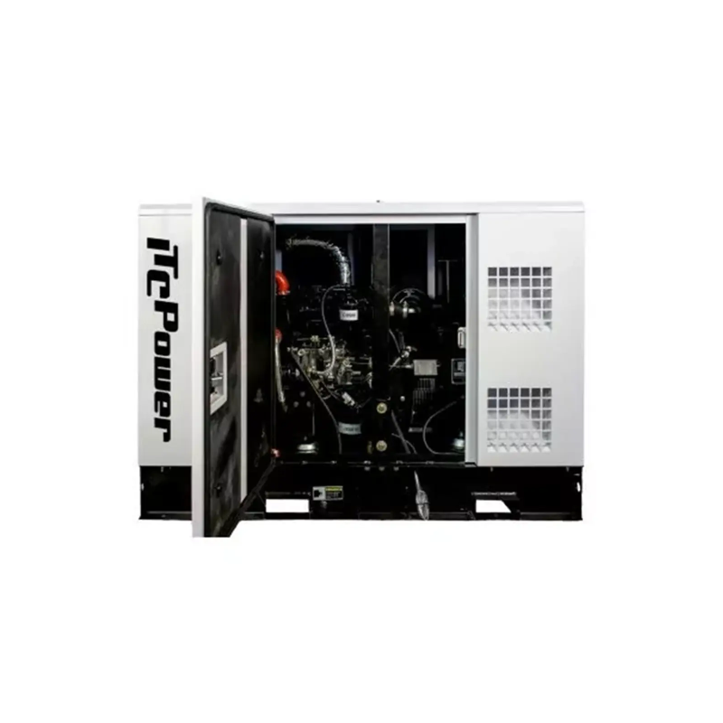 Groupe électrogène ITC Power bi-tension 14kVa Diesel 230V/400V Insonorisé DG14KSE