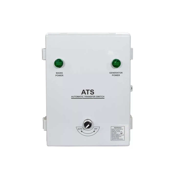 Boitier ATS 230V 50A Monofasé | Inverseur de Source Automatique | Wattuneed