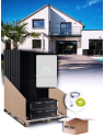 25-panel 10 kVA self-consumption kit with lithium storage