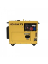 Generador diesel Kompak 6,3kW plena potencia 230V/400V insonorizado NT-8000SE-T