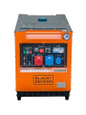 Black+Decker Diesel Generator 7,9kVA Vol vermogen 230V/400V Geluidgedempt BXGND7900E