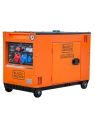 Groupe Électrogène Diesel Black+Decker 7,9kVA Full Power 230V/400V Insonorisé BXGND7900E