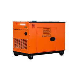 Groupe Électrogène Diesel Black+Decker 7,9kVA Full Power 230V/400V Insonorisé BXGND7900E