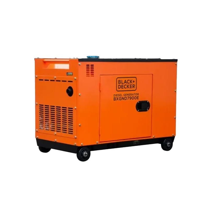 Black+Decker 7,9kVA Full Power Diesel Stromerzeuger 230V/400V Schallgedämmt BXGND7900E