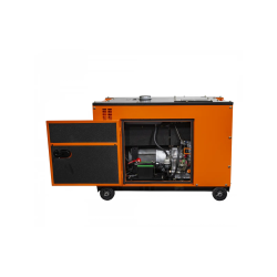 Groupe Électrogène Diesel Black+Decker 6,3kVA Full Power 230V Insonorisé BXGND6300E
