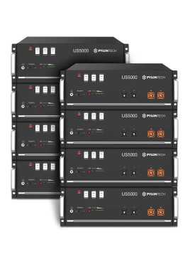 Kit industriële zonne-energie 60kW - Stockage 192kWh "PowerStation" - Wattuneed