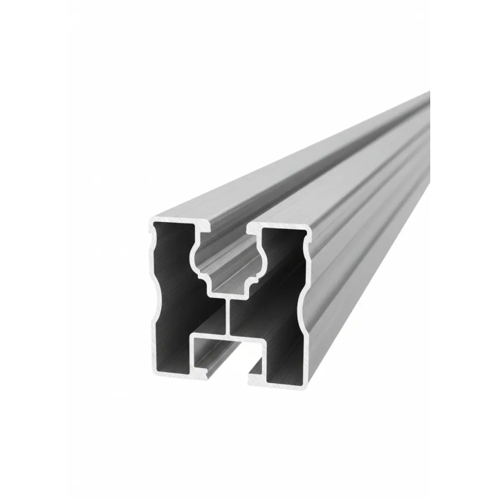 Rail en aluminium 40x40 pour fixation de panneaux solaires (1m)