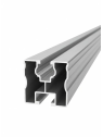 Rail en aluminium 40x40 pour fixation de panneaux solaires (1m)