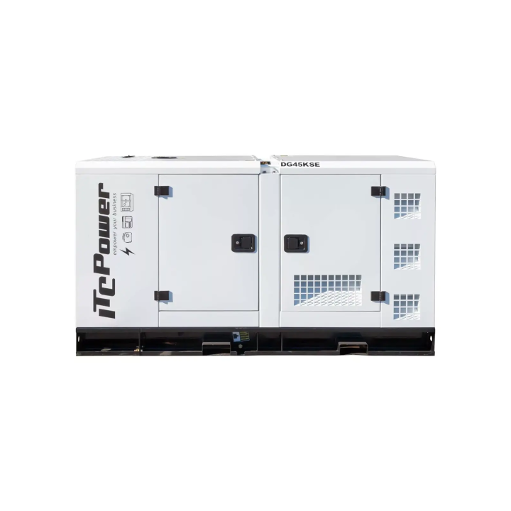 ITC Power 44kVa Diesel Generator Full Power 230V/400V Soundproof DG45KSE