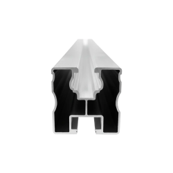 Raíl de aluminio 40x40 para montaje de paneles solares