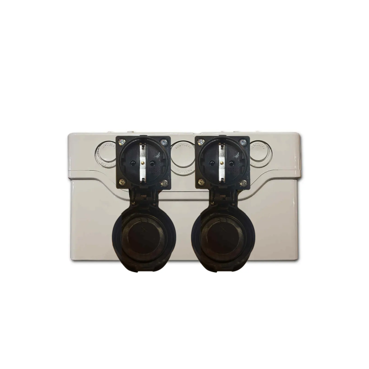 230 V 32 A changeover panel with socket | Safety & single-phase power supply