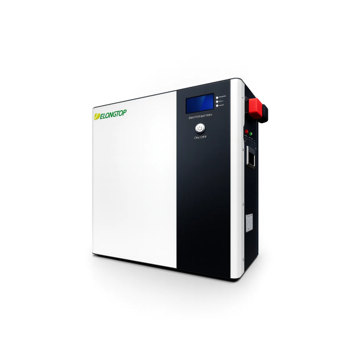 Deye 6 kVA enkelfasige omvormer en Delong Top 5,12 kWh lithium-accupack